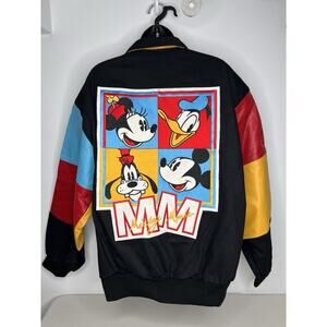 Vintage JH Design Jeff Hamilton Disney Jacket 90s Made in USA Size Medium